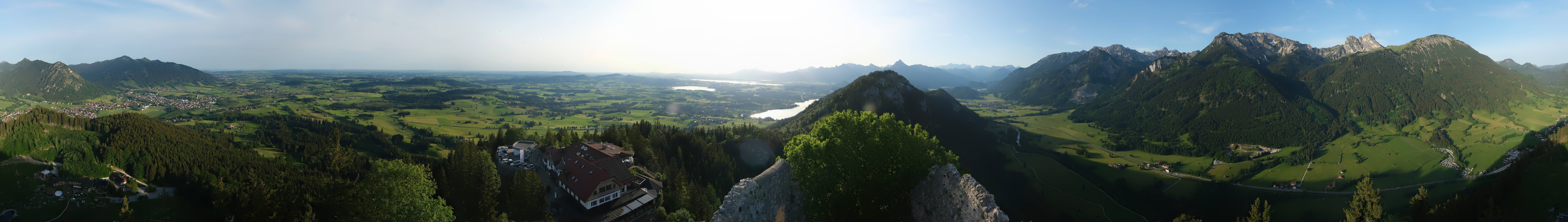 Archiv Foto Webcam Ausblick Burgruine Falkenstein