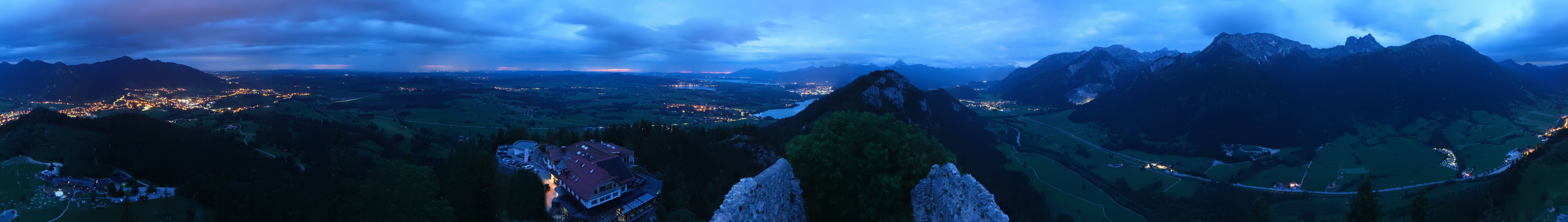 Archiv Foto Webcam Ausblick Burgruine Falkenstein