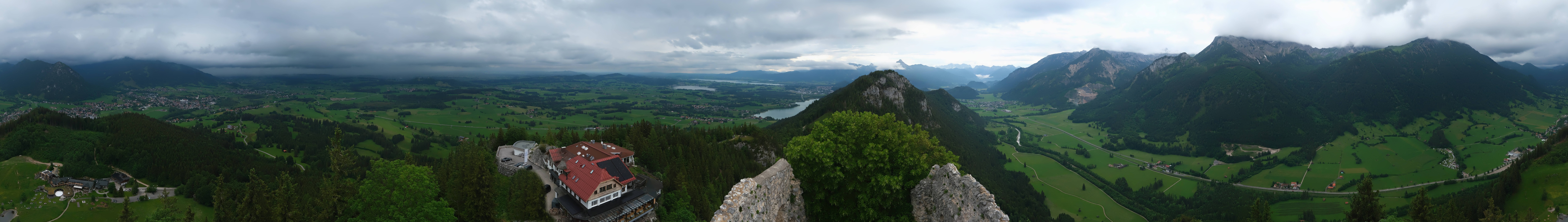 Archiv Foto Webcam Ausblick Burgruine Falkenstein