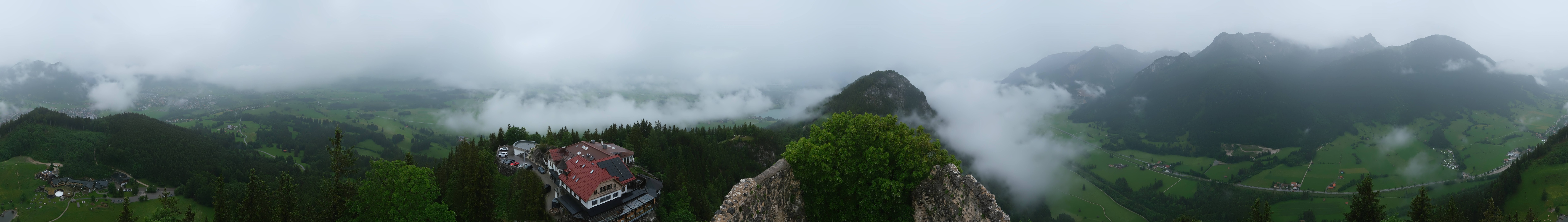 Archived image Webcam Allgäu: Castle Falkenstein