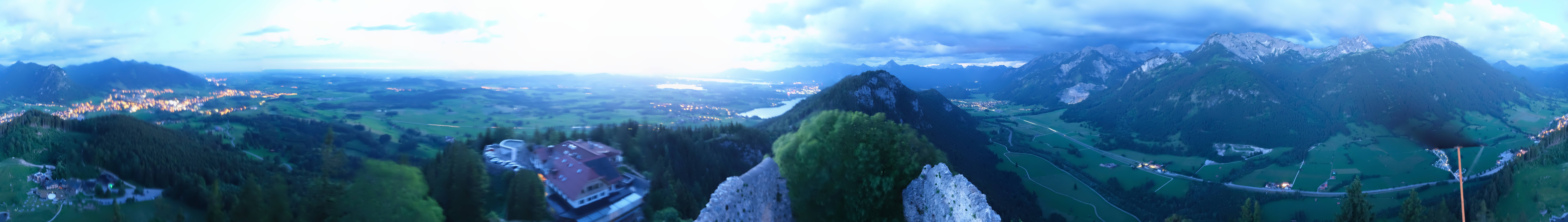 Archiv Foto Webcam Ausblick Burgruine Falkenstein