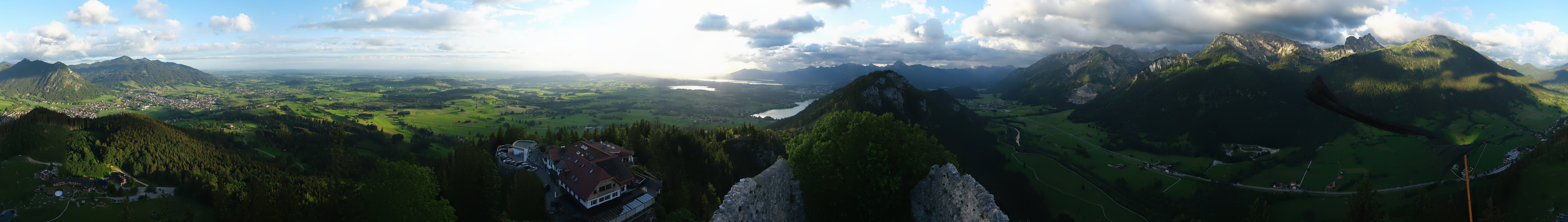 Archiv Foto Webcam Ausblick Burgruine Falkenstein