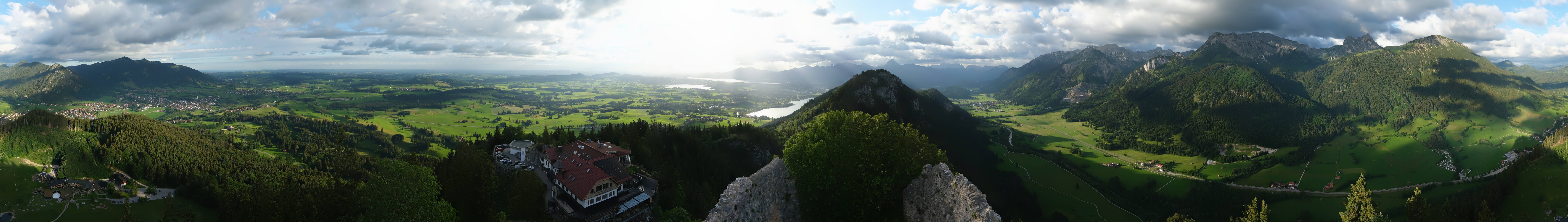 Archiv Foto Webcam Ausblick Burgruine Falkenstein