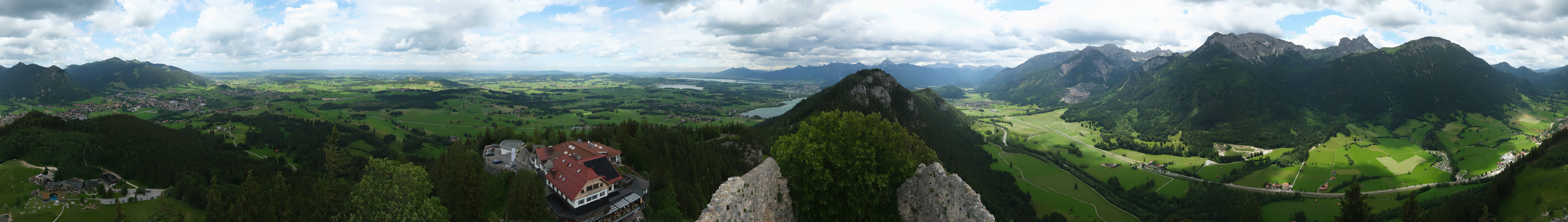 Archiv Foto Webcam Ausblick Burgruine Falkenstein