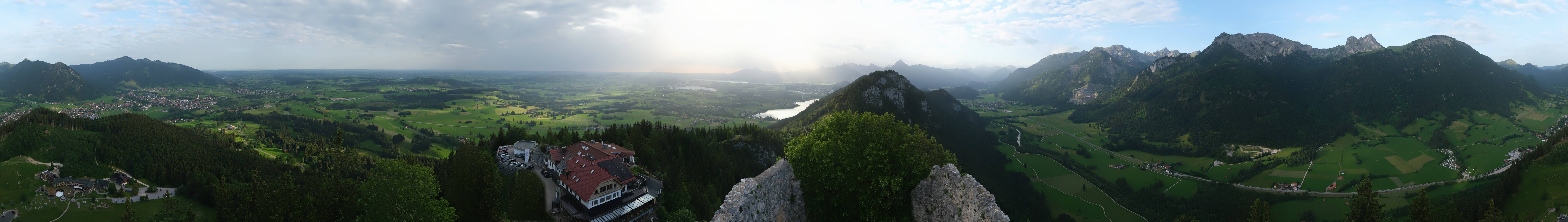 Archiv Foto Webcam Ausblick Burgruine Falkenstein