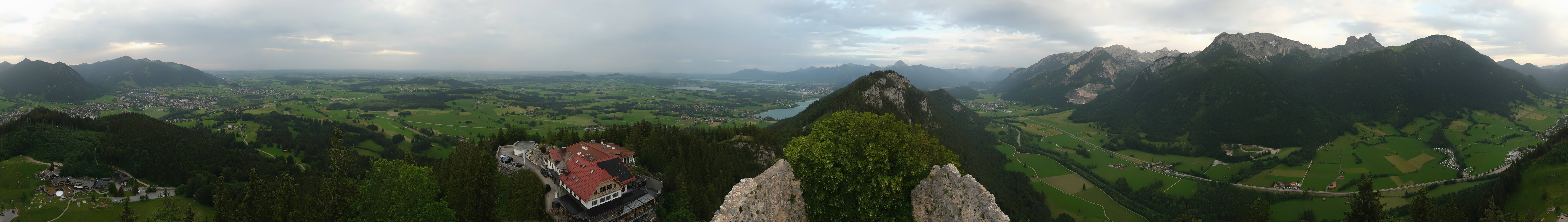 Archiv Foto Webcam Ausblick Burgruine Falkenstein