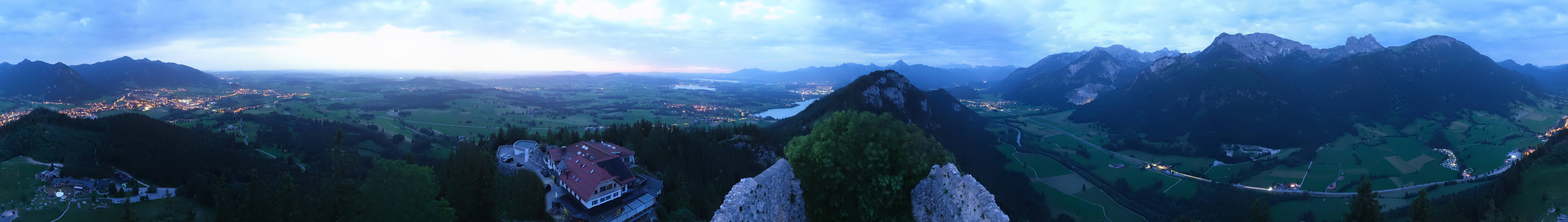 Archived image Webcam Allgäu: Castle Falkenstein