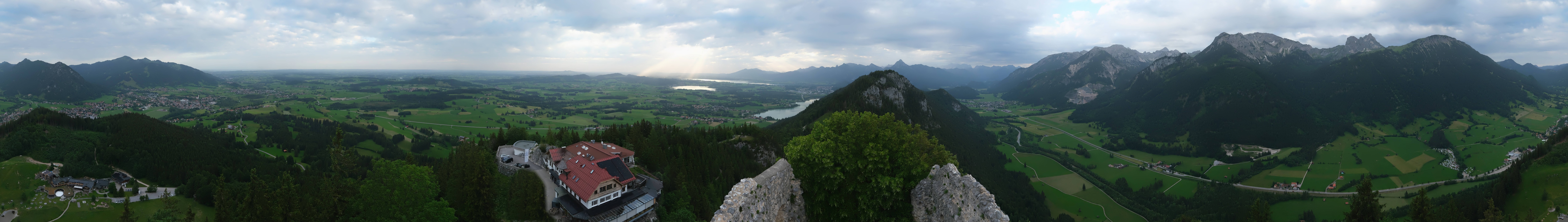 Archived image Webcam Allgäu: Castle Falkenstein