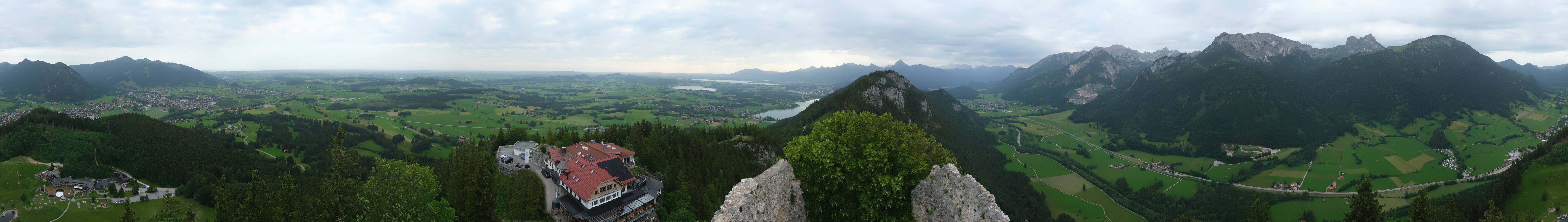 Archived image Webcam Allgäu: Castle Falkenstein