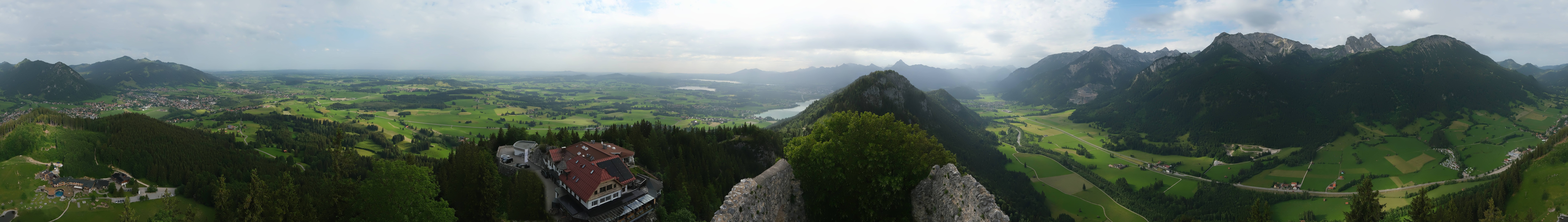 Archived image Webcam Allgäu: Castle Falkenstein
