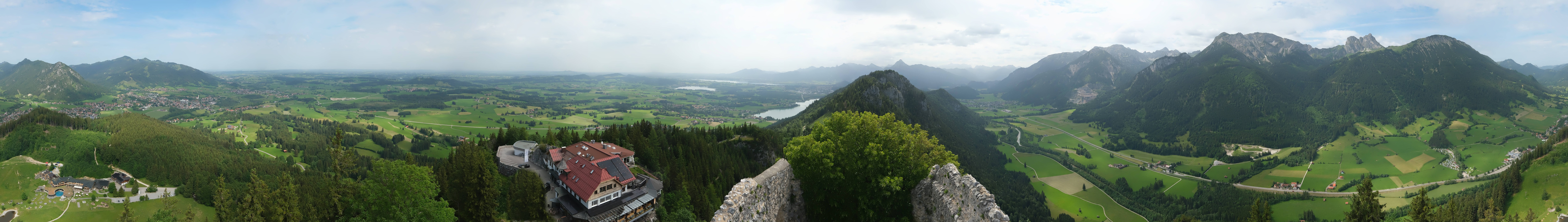 Archived image Webcam Allgäu: Castle Falkenstein