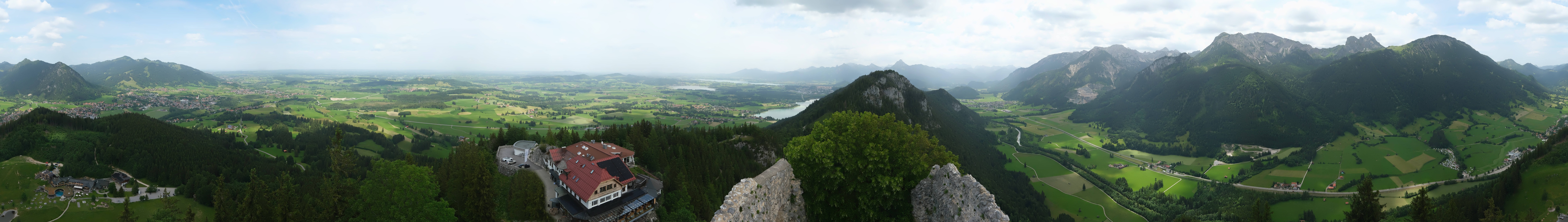 Archived image Webcam Allgäu: Castle Falkenstein