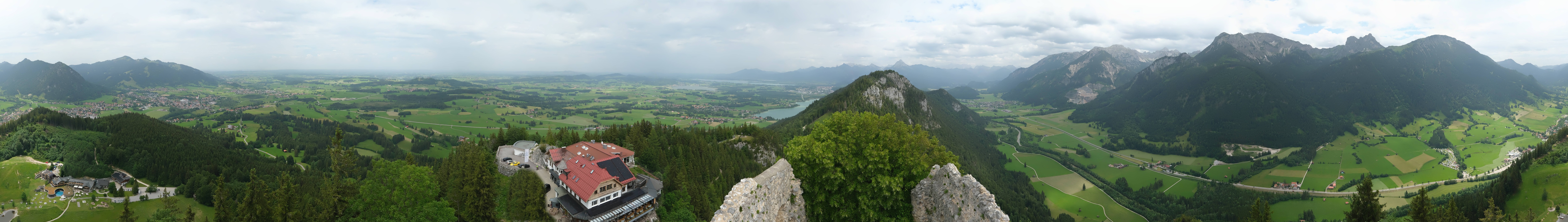 Archived image Webcam Allgäu: Castle Falkenstein
