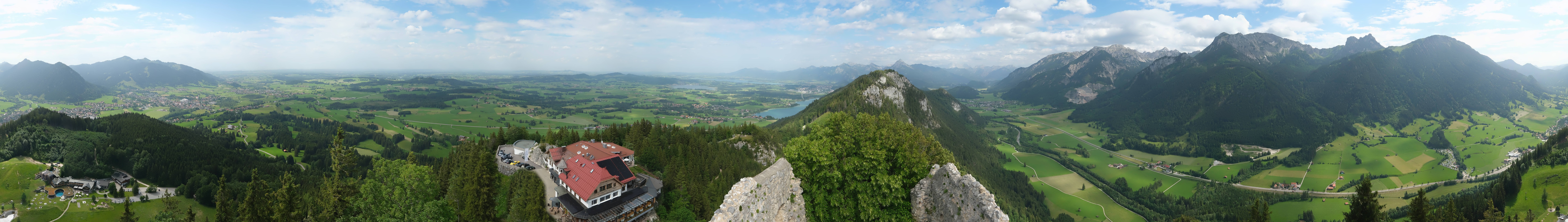 Archived image Webcam Allgäu: Castle Falkenstein