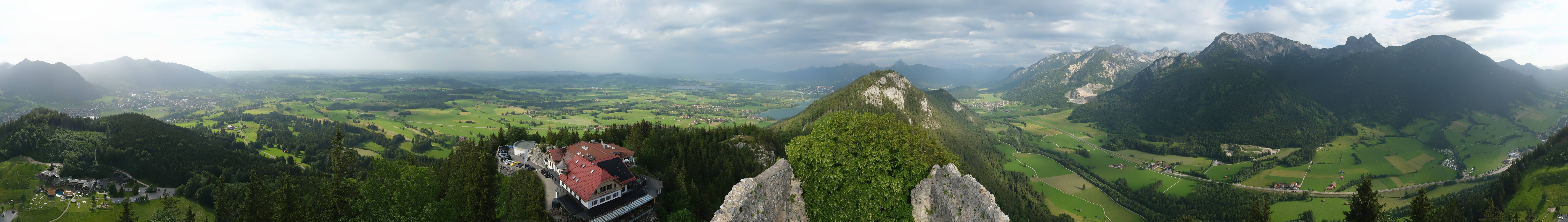Archived image Webcam Allgäu: Castle Falkenstein