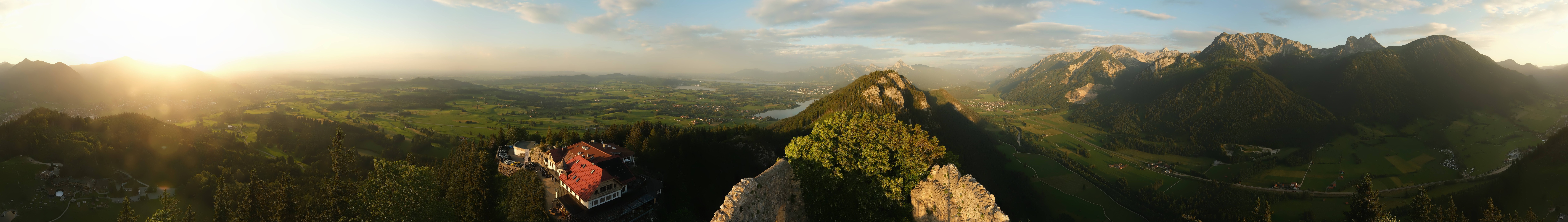 Archived image Webcam Allgäu: Castle Falkenstein