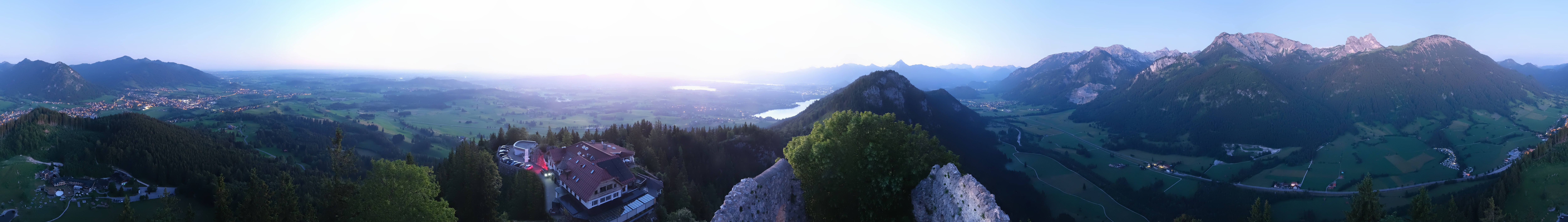Archiv Foto Webcam Ausblick Burgruine Falkenstein