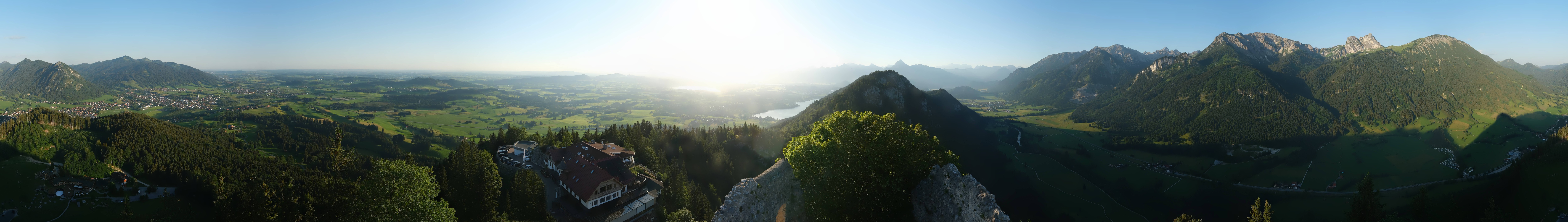 Archiv Foto Webcam Ausblick Burgruine Falkenstein