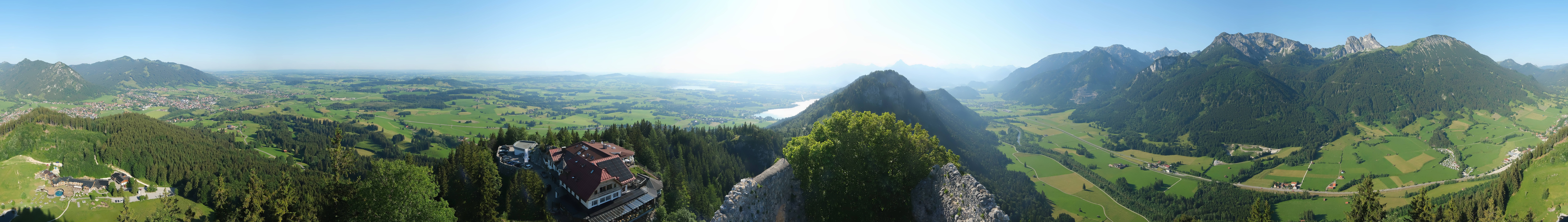 Archiv Foto Webcam Ausblick Burgruine Falkenstein