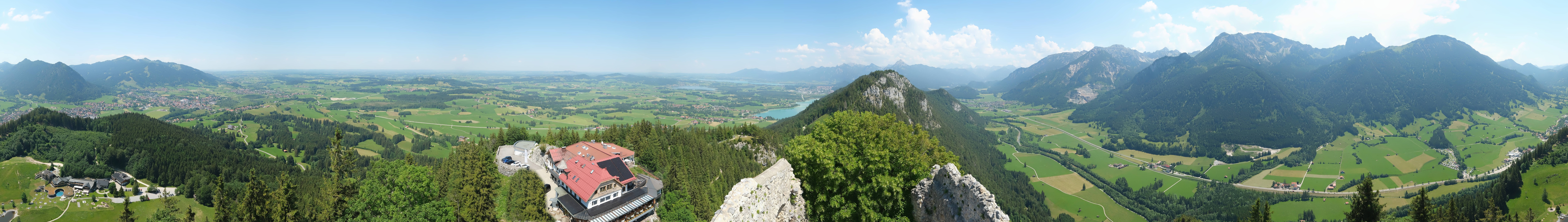 Archiv Foto Webcam Ausblick Burgruine Falkenstein