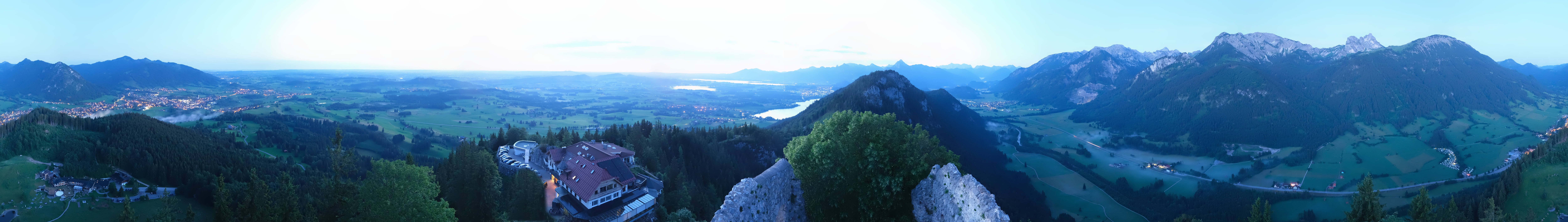 Archiv Foto Webcam Ausblick Burgruine Falkenstein