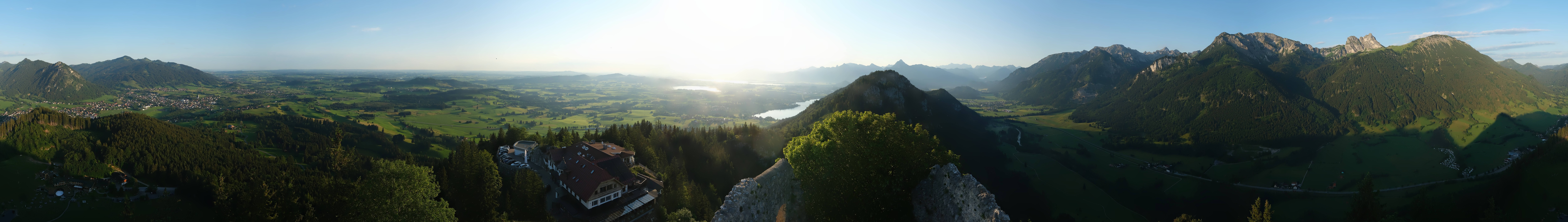 Archiv Foto Webcam Ausblick Burgruine Falkenstein