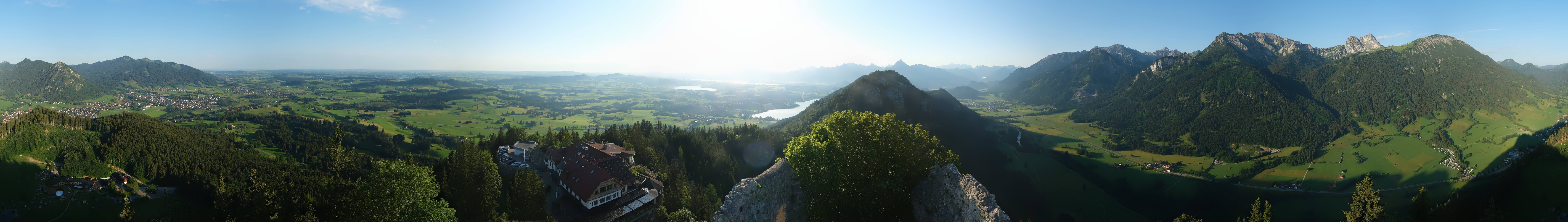 Archiv Foto Webcam Ausblick Burgruine Falkenstein