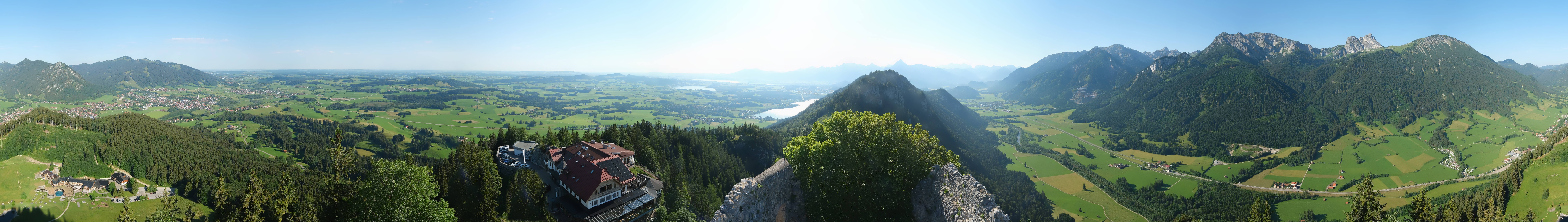 Archiv Foto Webcam Ausblick Burgruine Falkenstein