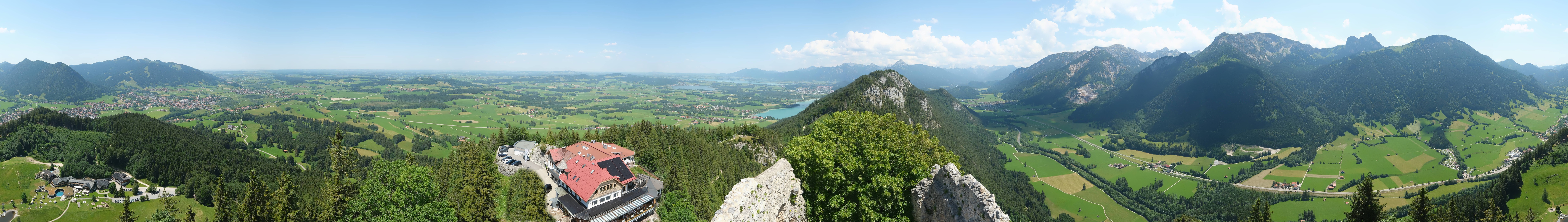 Archiv Foto Webcam Ausblick Burgruine Falkenstein
