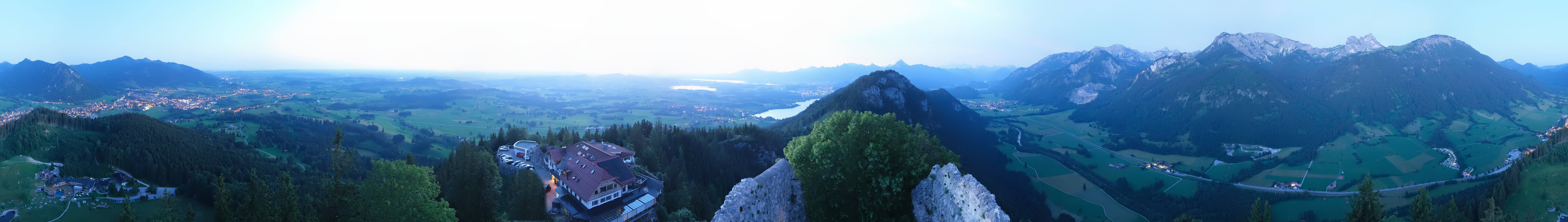 Archived image Webcam Allgäu: Castle Falkenstein