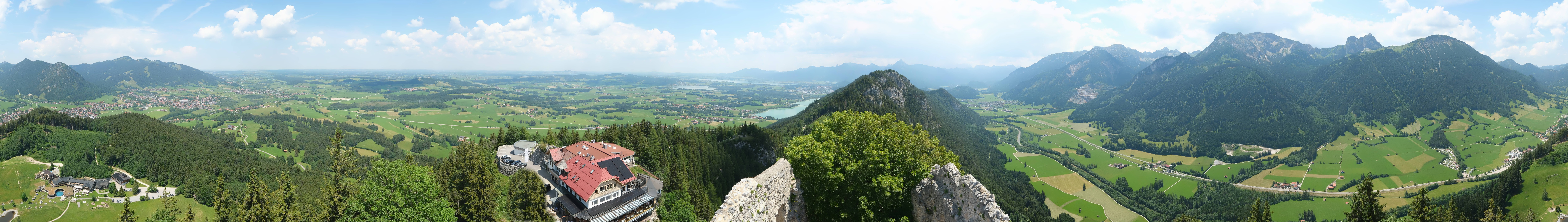 Archiv Foto Webcam Ausblick Burgruine Falkenstein