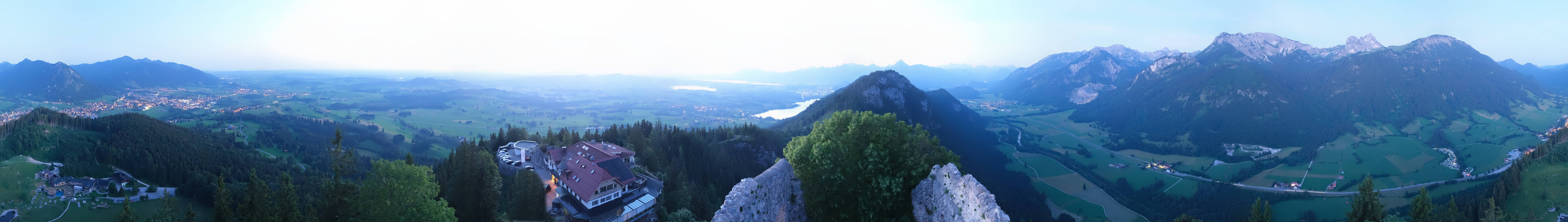 Archiv Foto Webcam Ausblick Burgruine Falkenstein