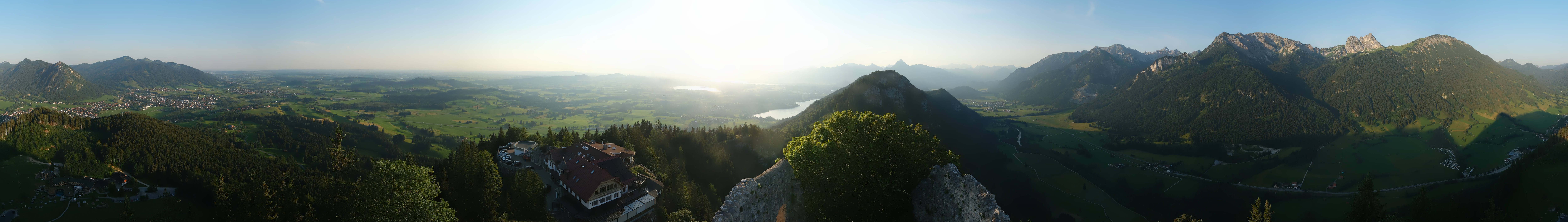 Archiv Foto Webcam Ausblick Burgruine Falkenstein