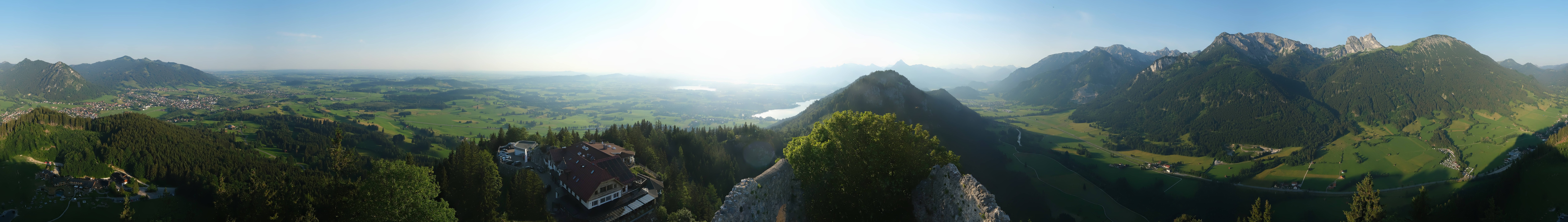 Archiv Foto Webcam Ausblick Burgruine Falkenstein