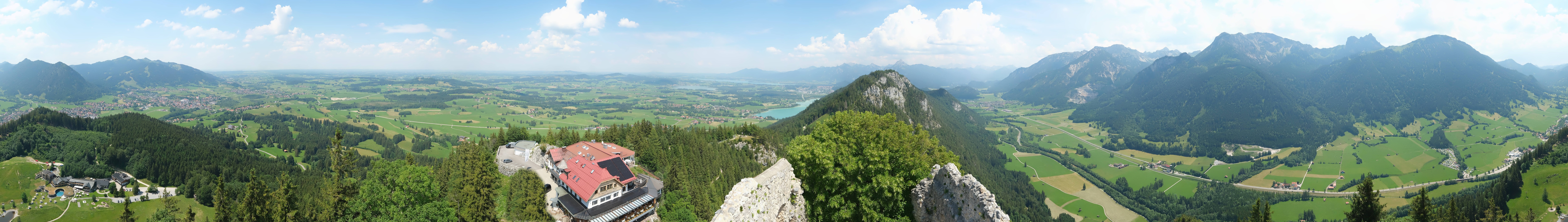 Archiv Foto Webcam Ausblick Burgruine Falkenstein