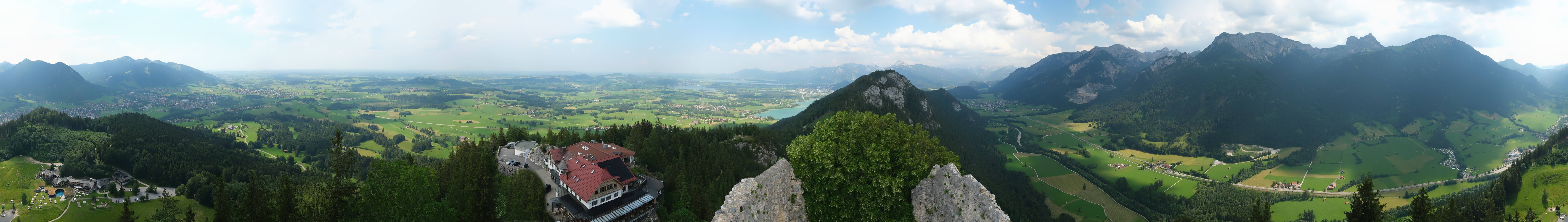 Archiv Foto Webcam Ausblick Burgruine Falkenstein