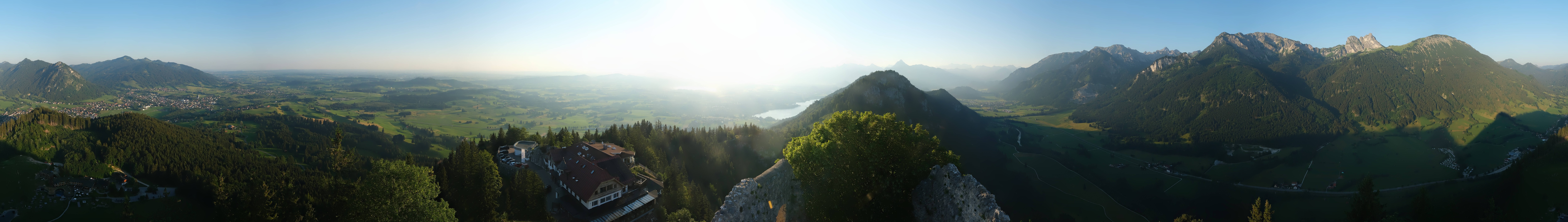 Archiv Foto Webcam Ausblick Burgruine Falkenstein