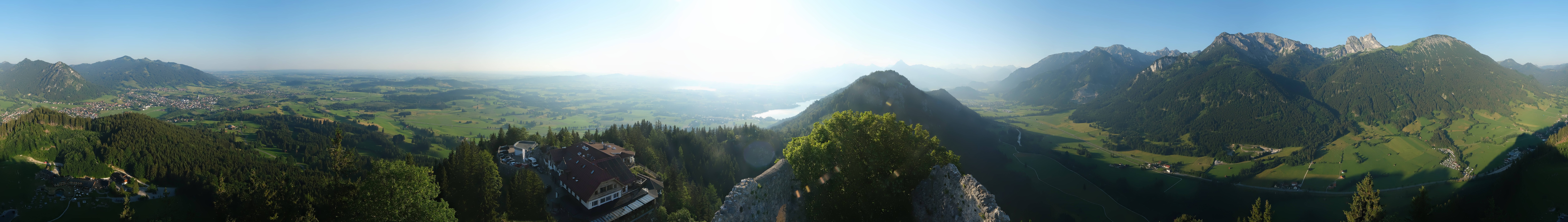 Archiv Foto Webcam Ausblick Burgruine Falkenstein