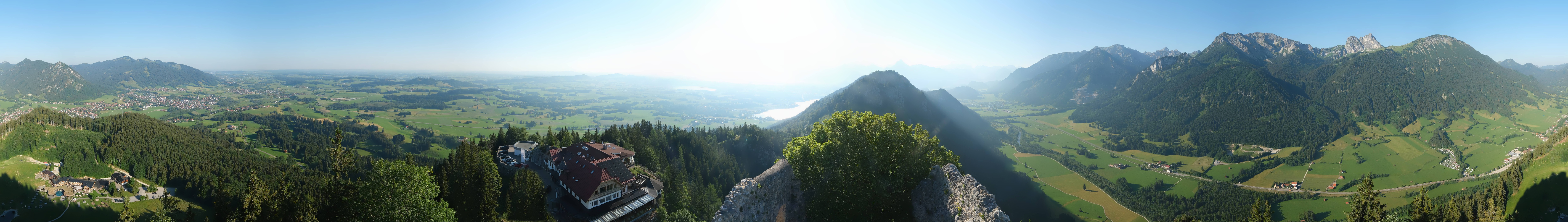 Archiv Foto Webcam Ausblick Burgruine Falkenstein