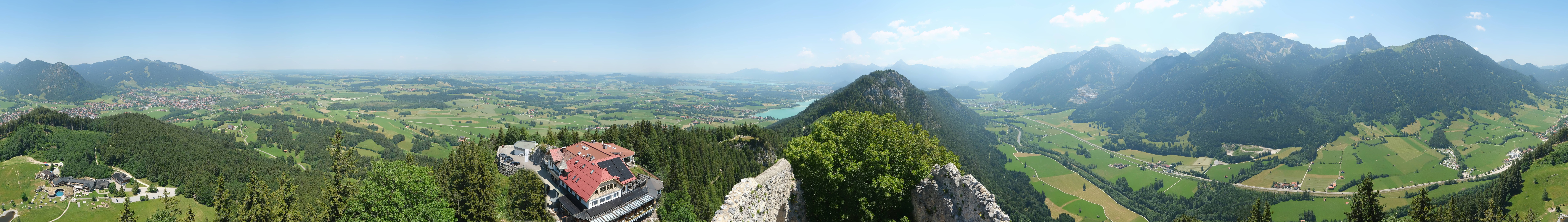 Archiv Foto Webcam Ausblick Burgruine Falkenstein
