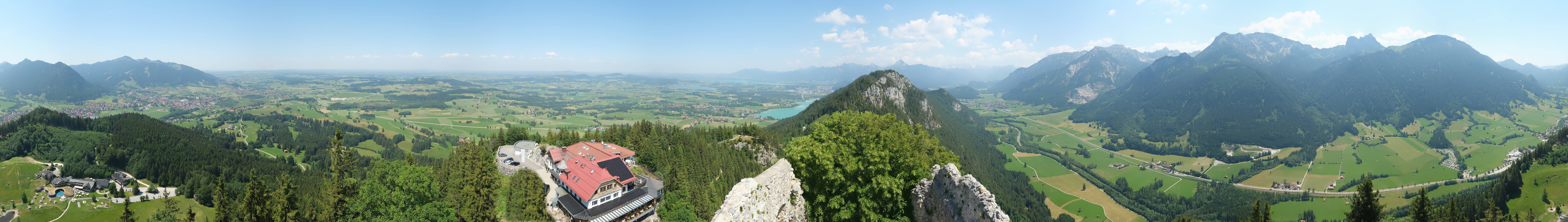 Archiv Foto Webcam Ausblick Burgruine Falkenstein