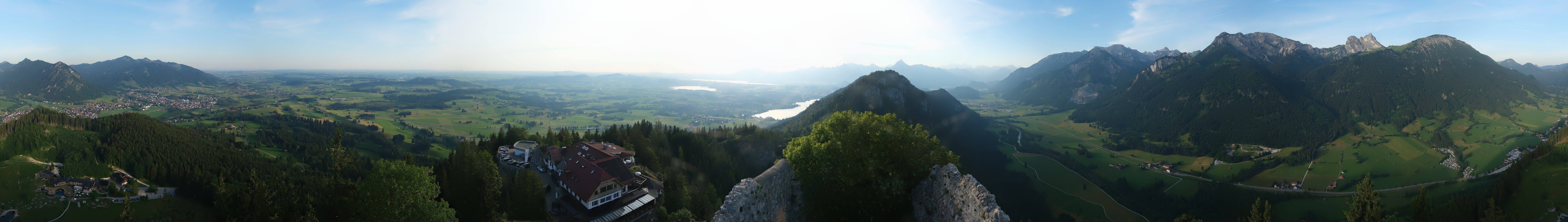 Archiv Foto Webcam Ausblick Burgruine Falkenstein