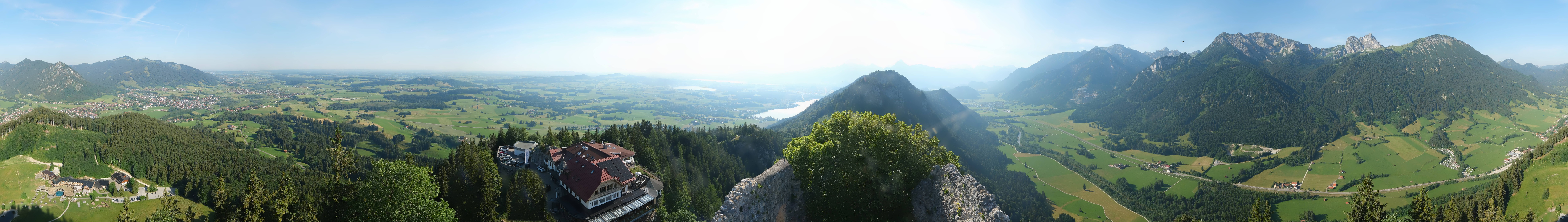 Archiv Foto Webcam Ausblick Burgruine Falkenstein