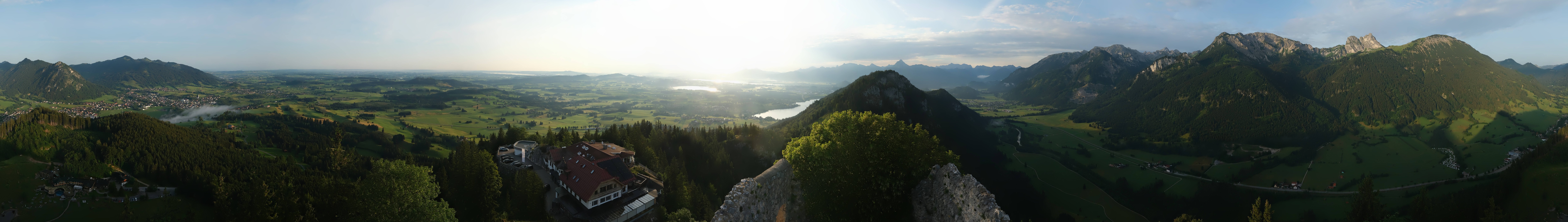 Archiv Foto Webcam Ausblick Burgruine Falkenstein