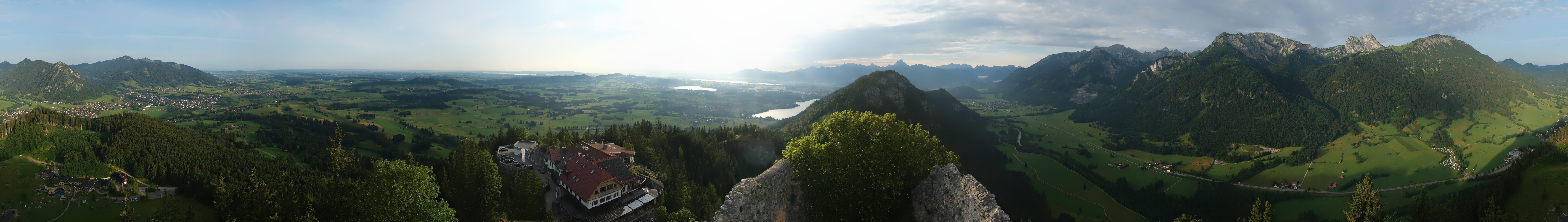 Archiv Foto Webcam Ausblick Burgruine Falkenstein