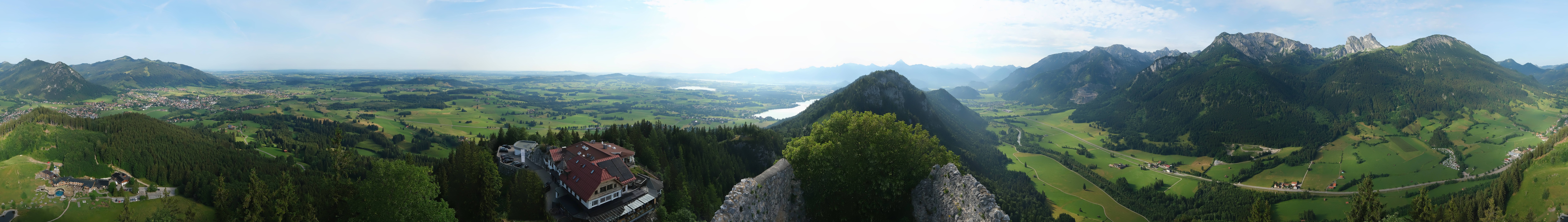 Archiv Foto Webcam Ausblick Burgruine Falkenstein