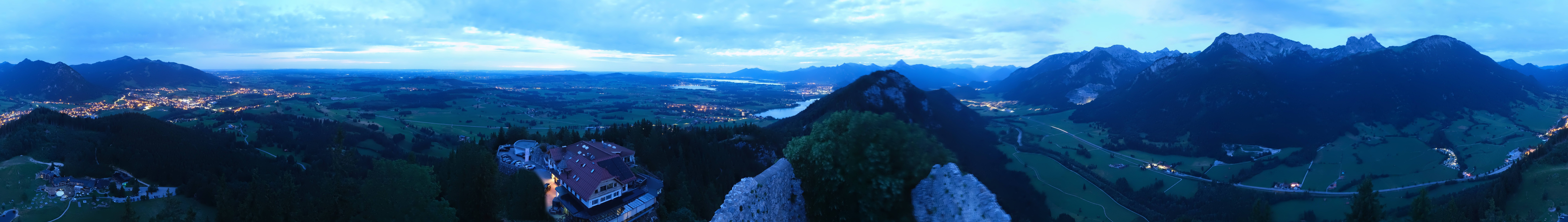Archiv Foto Webcam Ausblick Burgruine Falkenstein