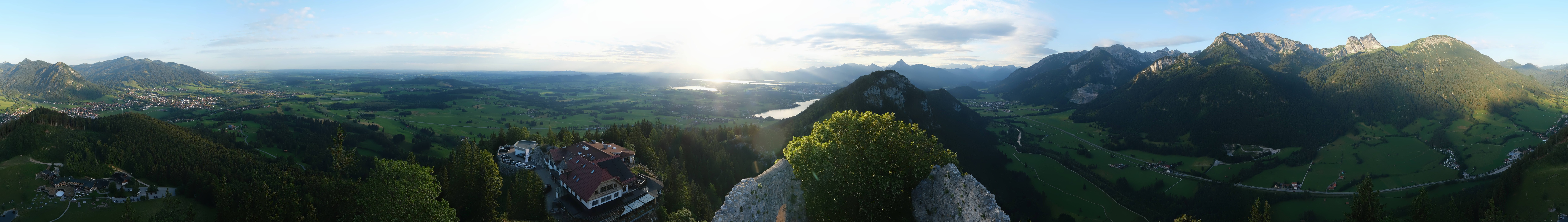 Archiv Foto Webcam Ausblick Burgruine Falkenstein