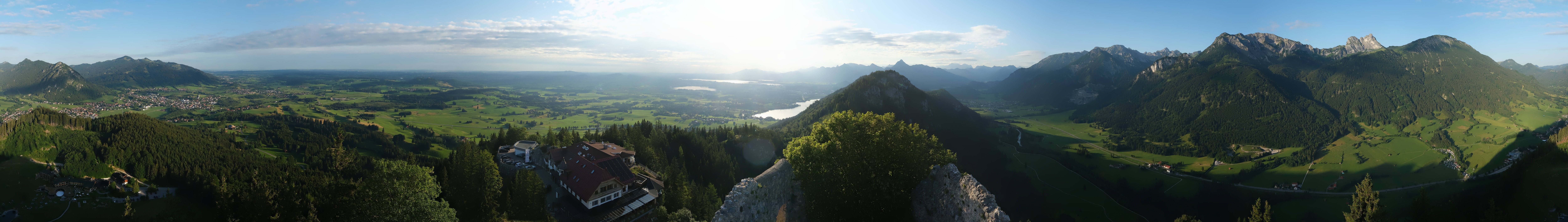 Archiv Foto Webcam Ausblick Burgruine Falkenstein
