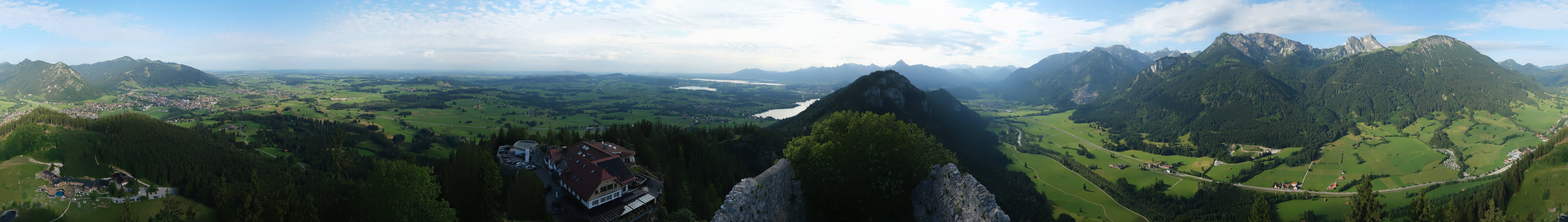 Archiv Foto Webcam Ausblick Burgruine Falkenstein